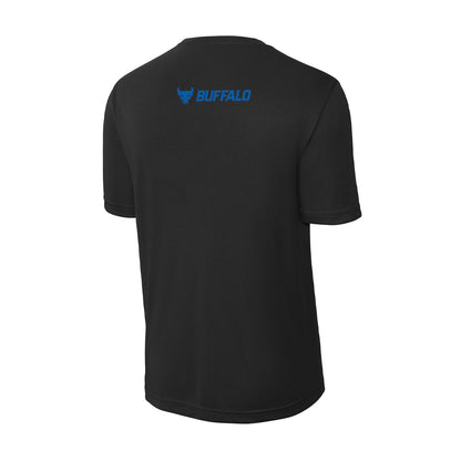 Buffalo - NCAA Women's Soccer : Lexie Thompson - Player Collage Activewear T-Shirt-1