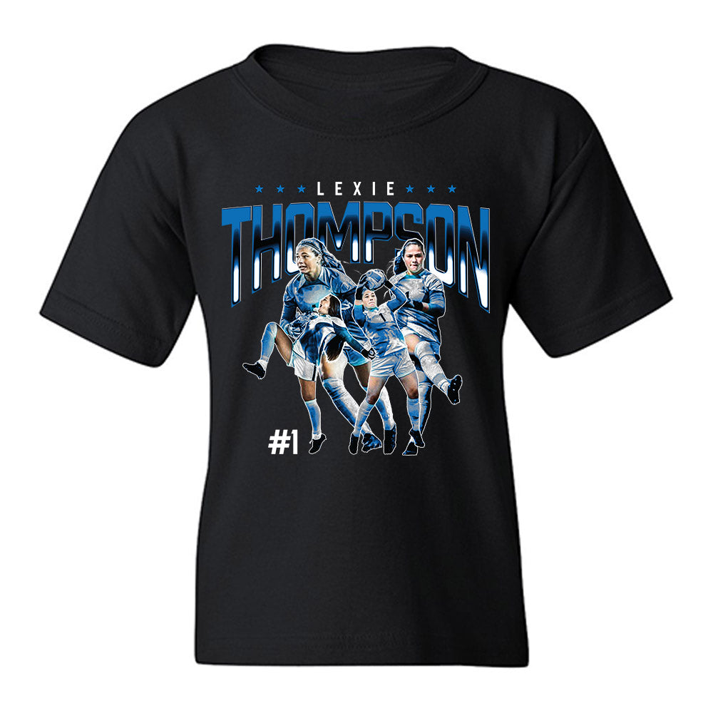 Buffalo - NCAA Women's Soccer : Lexie Thompson - Collage Youth T-Shirt-0