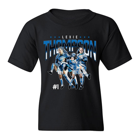 Buffalo - NCAA Women's Soccer : Lexie Thompson - Collage Youth T-Shirt-0