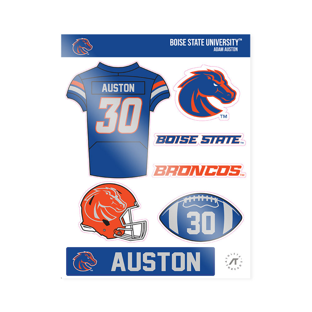 Boise State - NCAA Football : Adam Auston - Sticker Sheet-0
