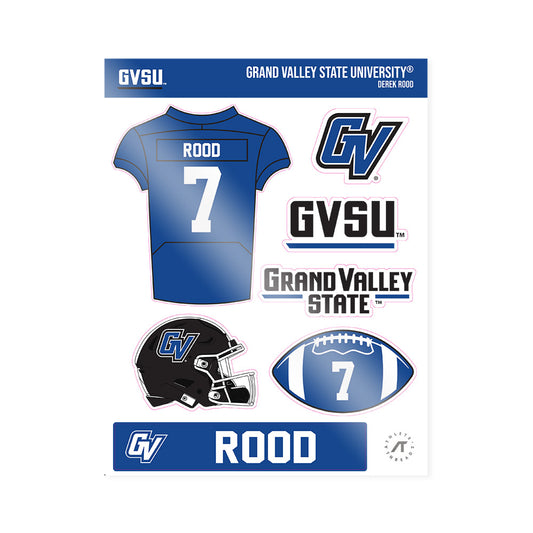  - NCAA Football : Derek Rood - Sticker Sheet-0