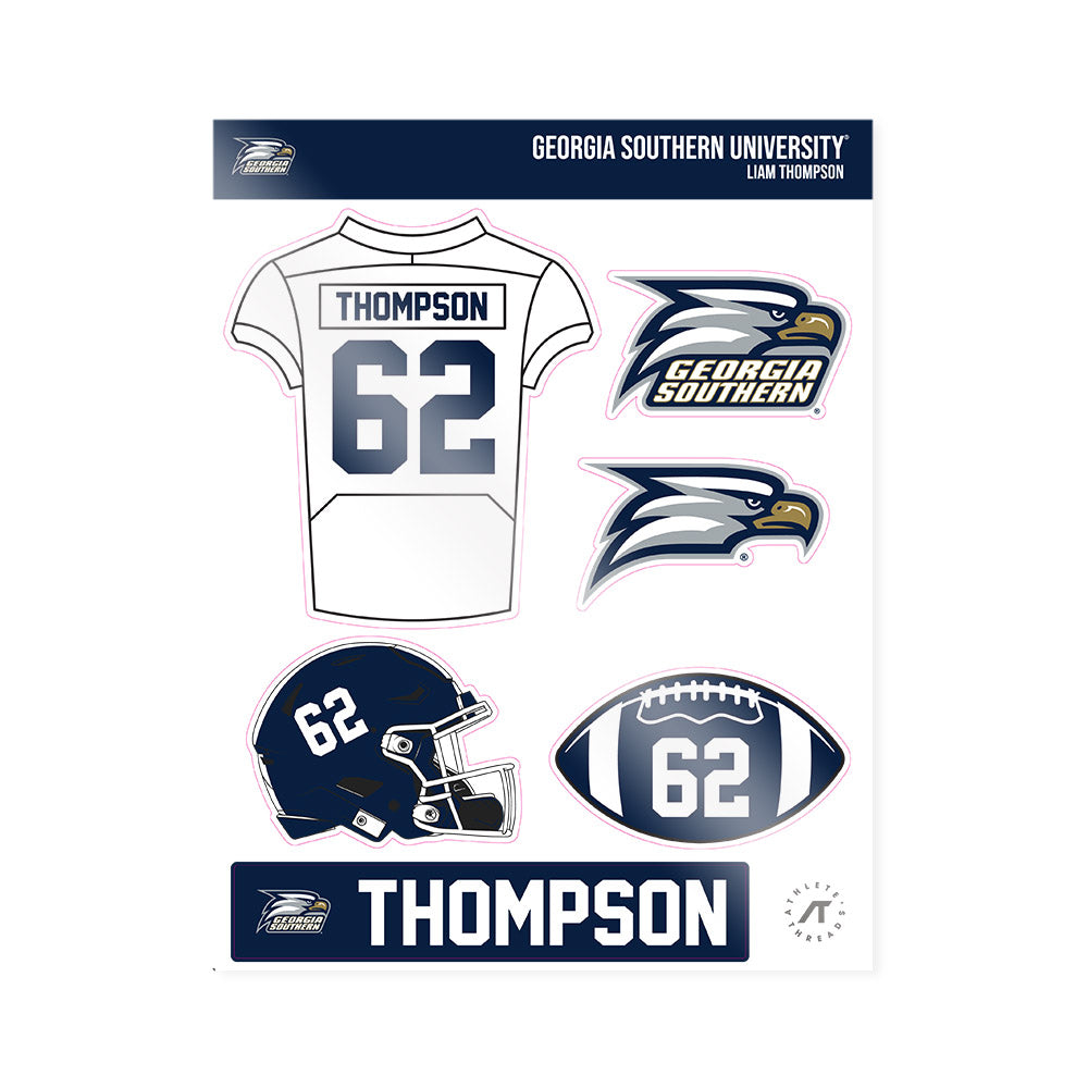 Georgia Southern - NCAA Football : Liam Thompson - Sticker Sheet-0