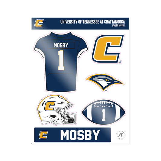 UTC - NCAA Football : Jaylen Mosby - Sticker Sheet-0