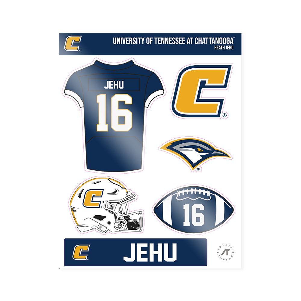 UTC - NCAA Football : Heath Jehu - Sticker Sheet-0