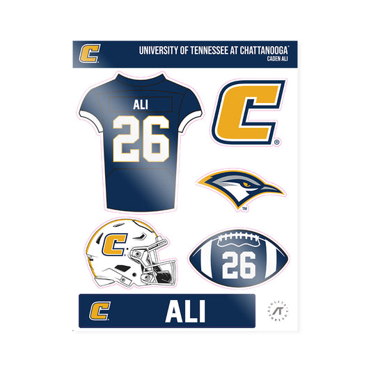 UTC - NCAA Football : Caden Ali - Sticker Sheet-0