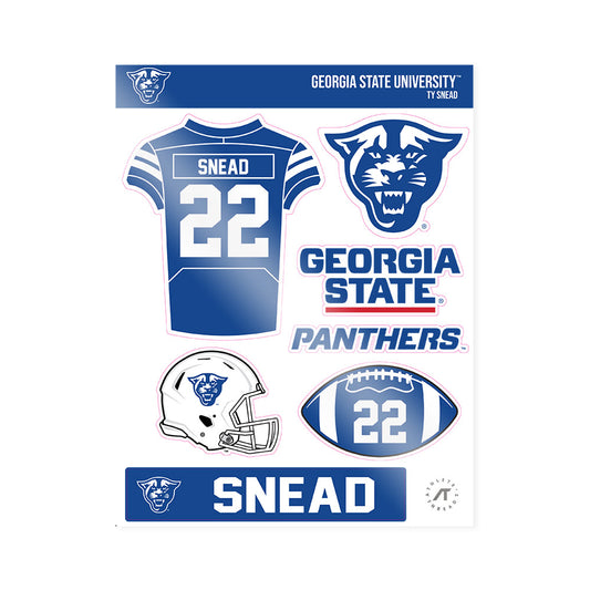 Georgia State - NCAA Football : Ty Snead - Sticker Sheet-0