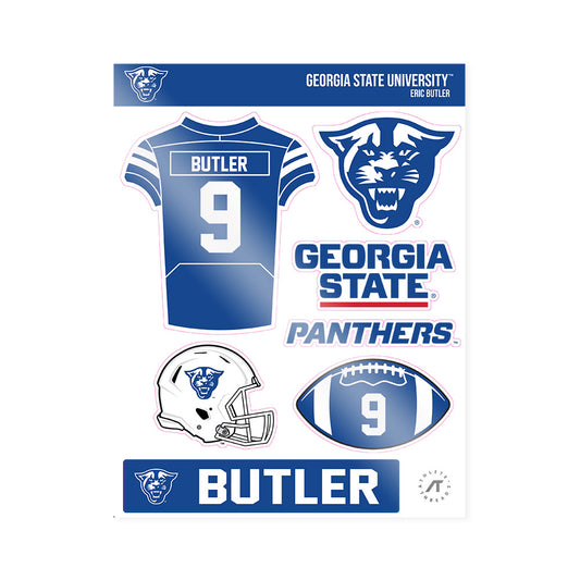 Georgia State - NCAA Football : Eric Butler - Sticker Sheet-0
