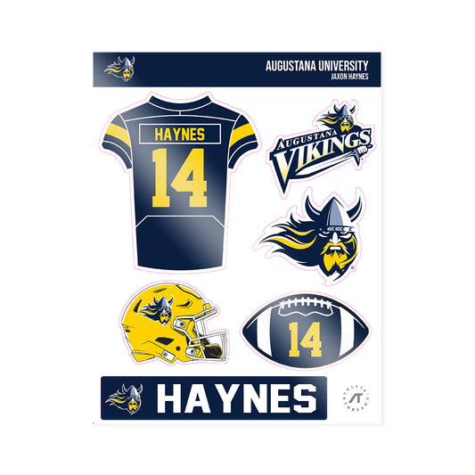 AU - NCAA Football : Jaxon Haynes - Sticker Sheet-0