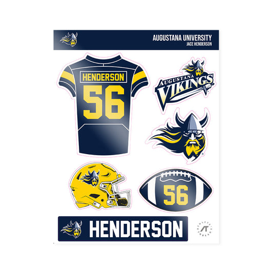 AU - NCAA Football : Jace Henderson - Sticker Sheet-0