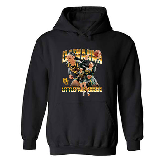 Baylor - NCAA Women's Basketball : Darianna Littlepage-Buggs - Hooded Sweatshirt-0