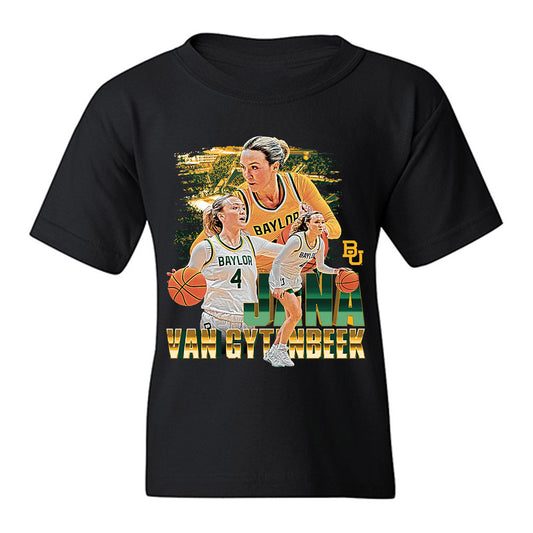 Baylor - NCAA Women's Basketball : Jana Van Gytenbeek - Youth T-Shirt-0