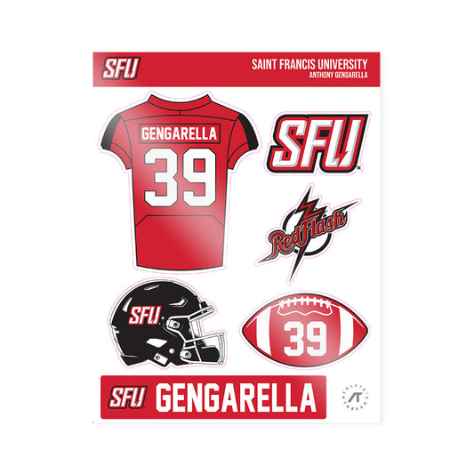 St. Francis - NCAA Football : Anthony Gengarella - Sticker Sheet-0