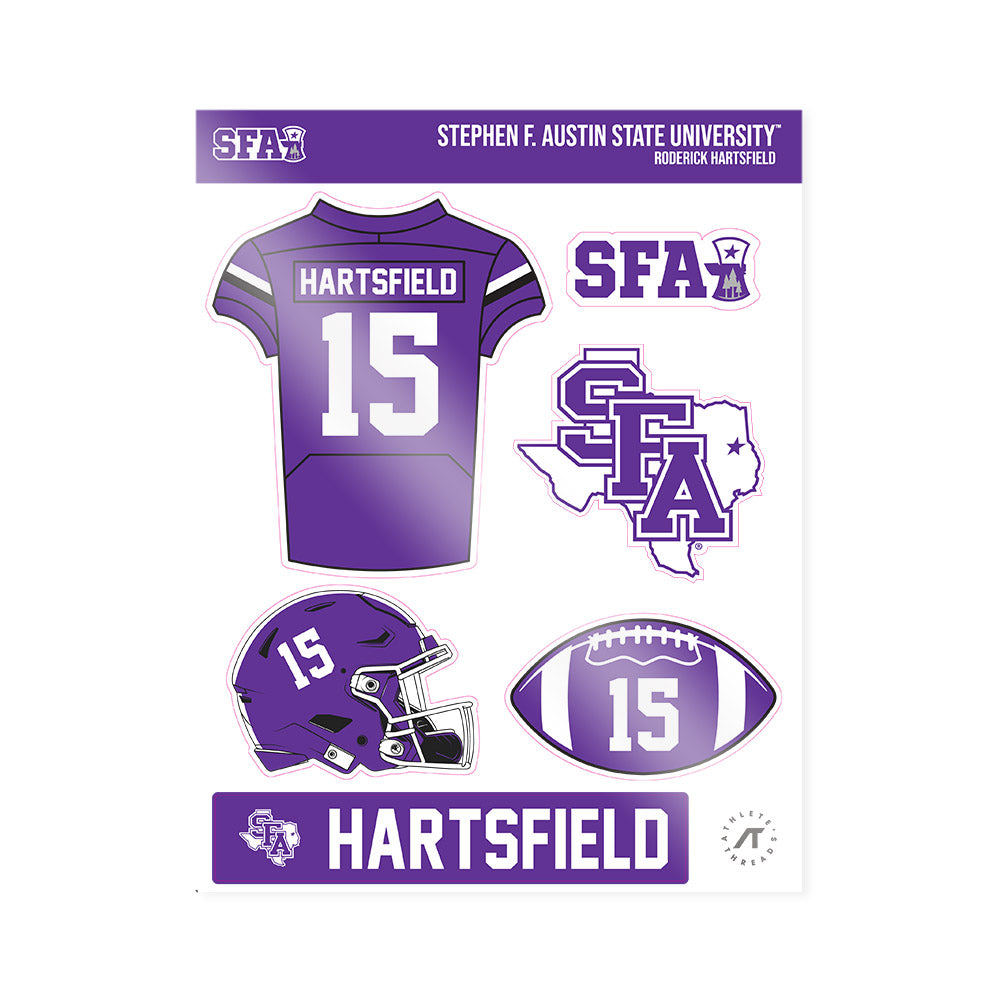 SFA - NCAA Football : Roderick Hartsfield - Sticker Sheet-0