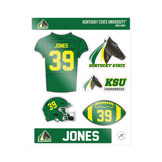 KYSU - NCAA Football : Mike Jones - Sticker Sheet-0