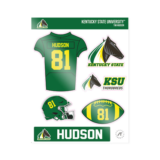 KYSU - NCAA Football : Tim Hudson - Sticker Sheet-0