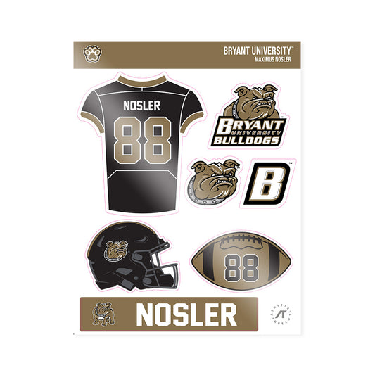 Bryant - NCAA Football : Maximus Nosler - Sticker Sheet-0