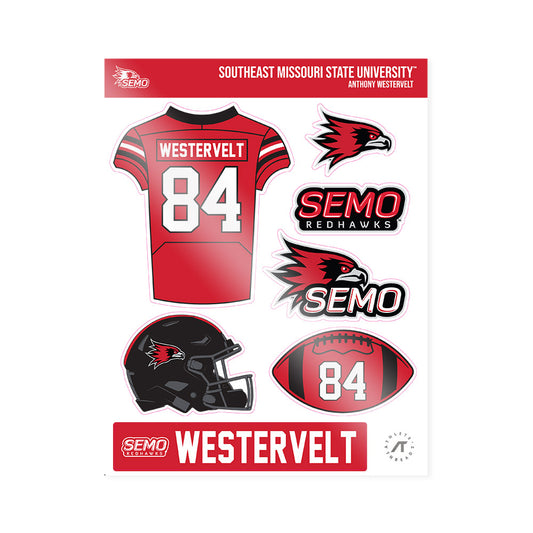 SEMO - NCAA Football : Anthony Westervelt - Sticker Sheet-0