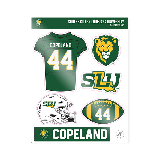 SLU - NCAA Football : Gabe Copeland - Sticker Sheet-0