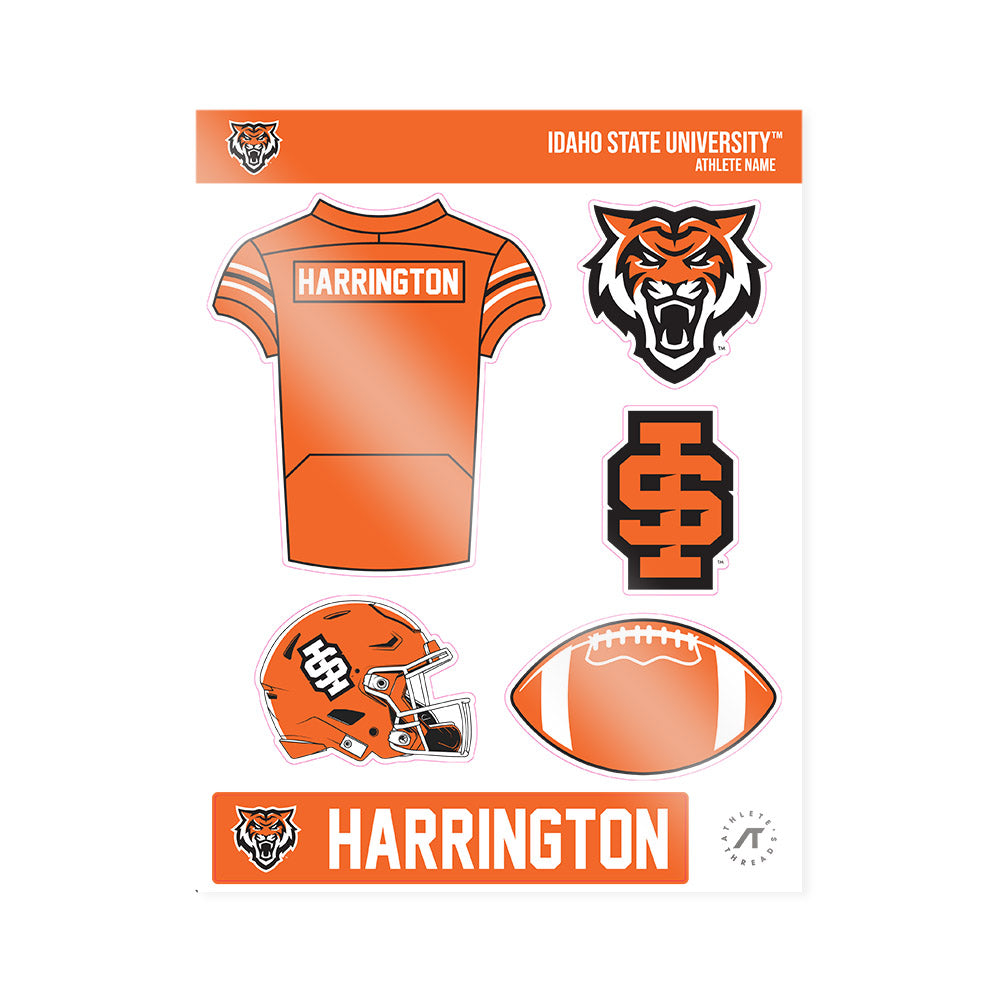 Idaho State - NCAA Football : Anthony Harrington - Sticker Sheet-0