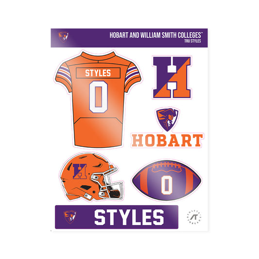 HWS - NCAA Football : Tru Styles - Sticker Sheet-0