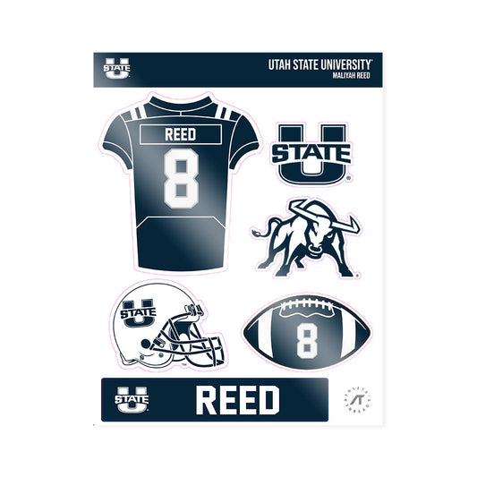 Utah State - NCAA Football : Maliyah Reed - Sticker Sheet-0