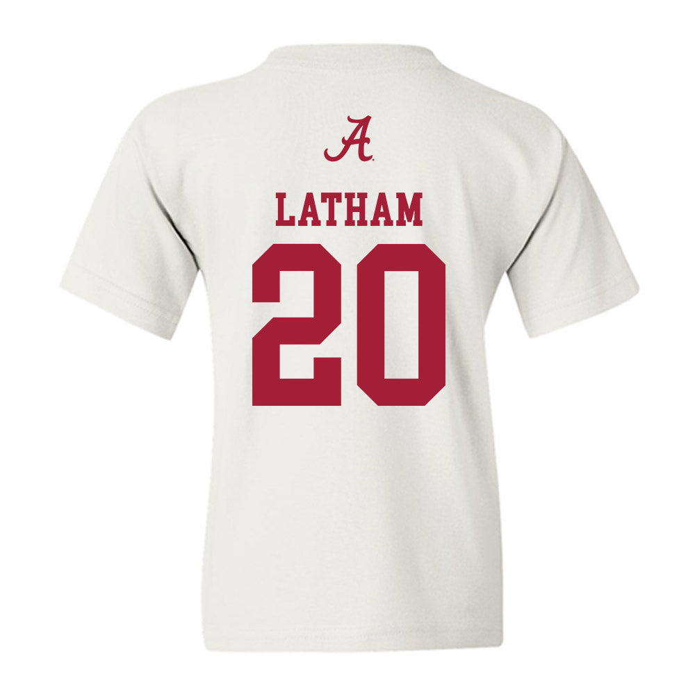 Alabama - NCAA Football : Jah-Marien Latham - Generic Shersey Youth T-Shirt-1
