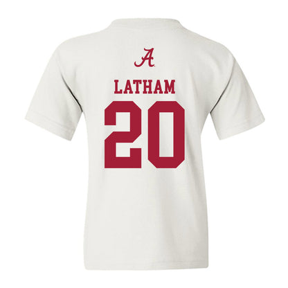 Alabama - NCAA Football : Jah-Marien Latham - Generic Shersey Youth T-Shirt-1