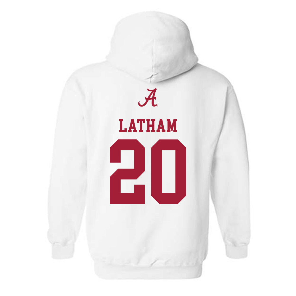 Alabama - NCAA Football : Jah-Marien Latham - Generic Shersey Hooded Sweatshirt-1