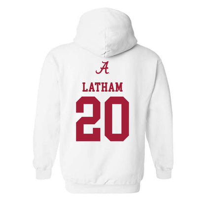 Alabama - NCAA Football : Jah-Marien Latham - Generic Shersey Hooded Sweatshirt-1