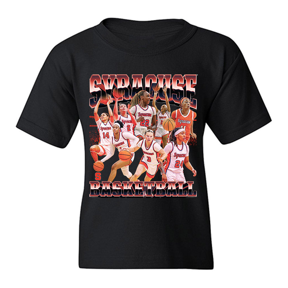 Syracuse - NCAA Women's Basketball : - Team Collage Youth T-Shirt-0
