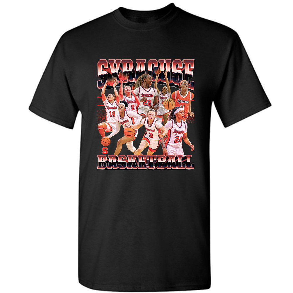Syracuse - NCAA Women's Basketball : - Team Collage T-Shirt-0