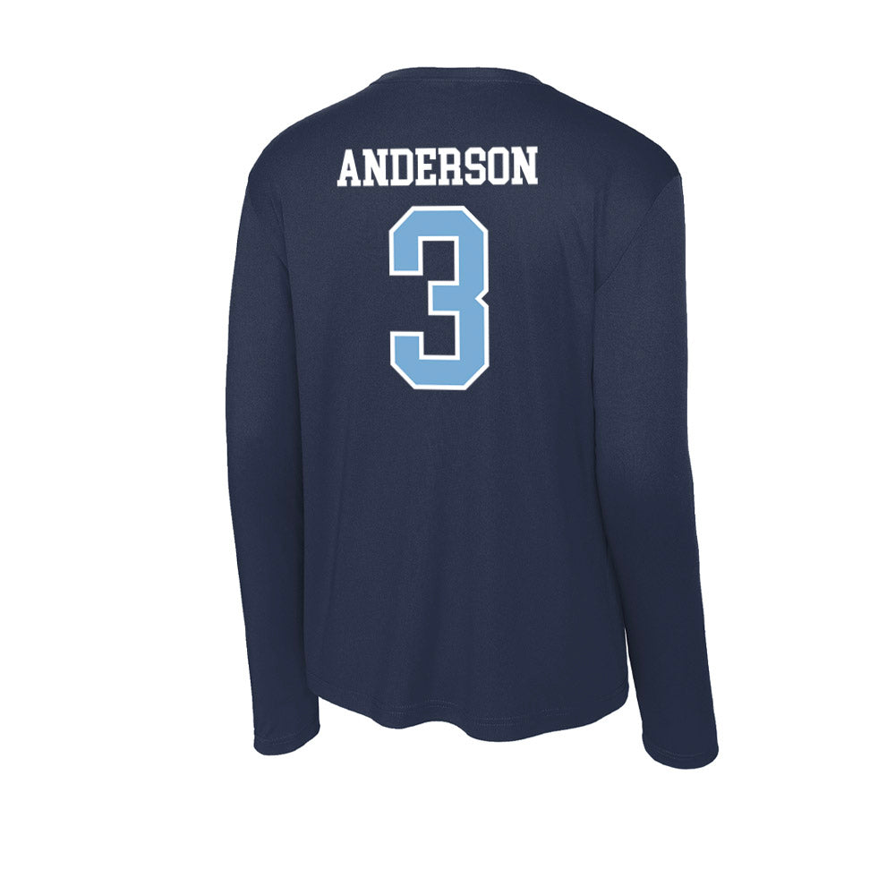 UNC - NCAA Women's Field Hockey : Devon Anderson - Activewear Long Sleeve T-Shirt-1