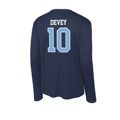 UNC - NCAA Women's Soccer : Bella Devey - Activewear Long Sleeve T-Shirt-1