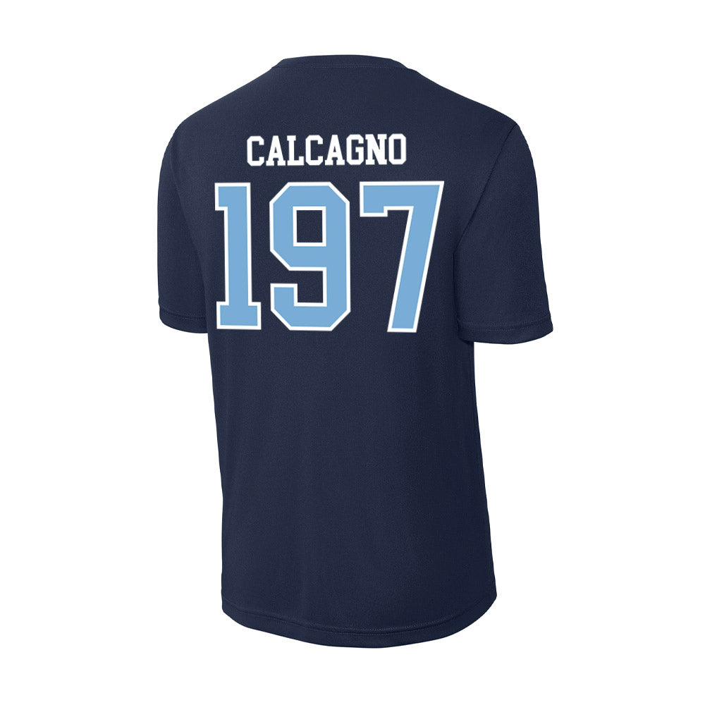 UNC - NCAA Wrestling : Mikey Calcagno - Activewear T-Shirt-1