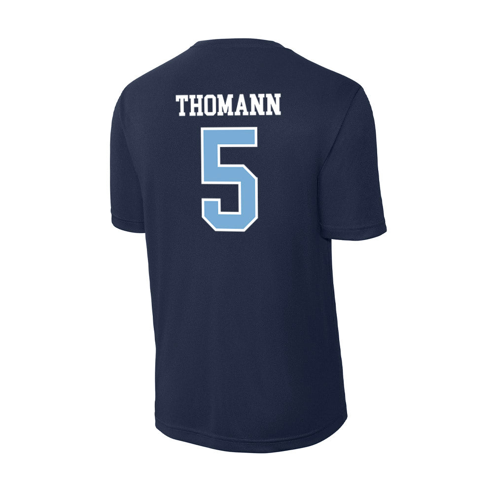 UNC - NCAA Men's Lacrosse : Peter Thomann - Activewear T-Shirt-1