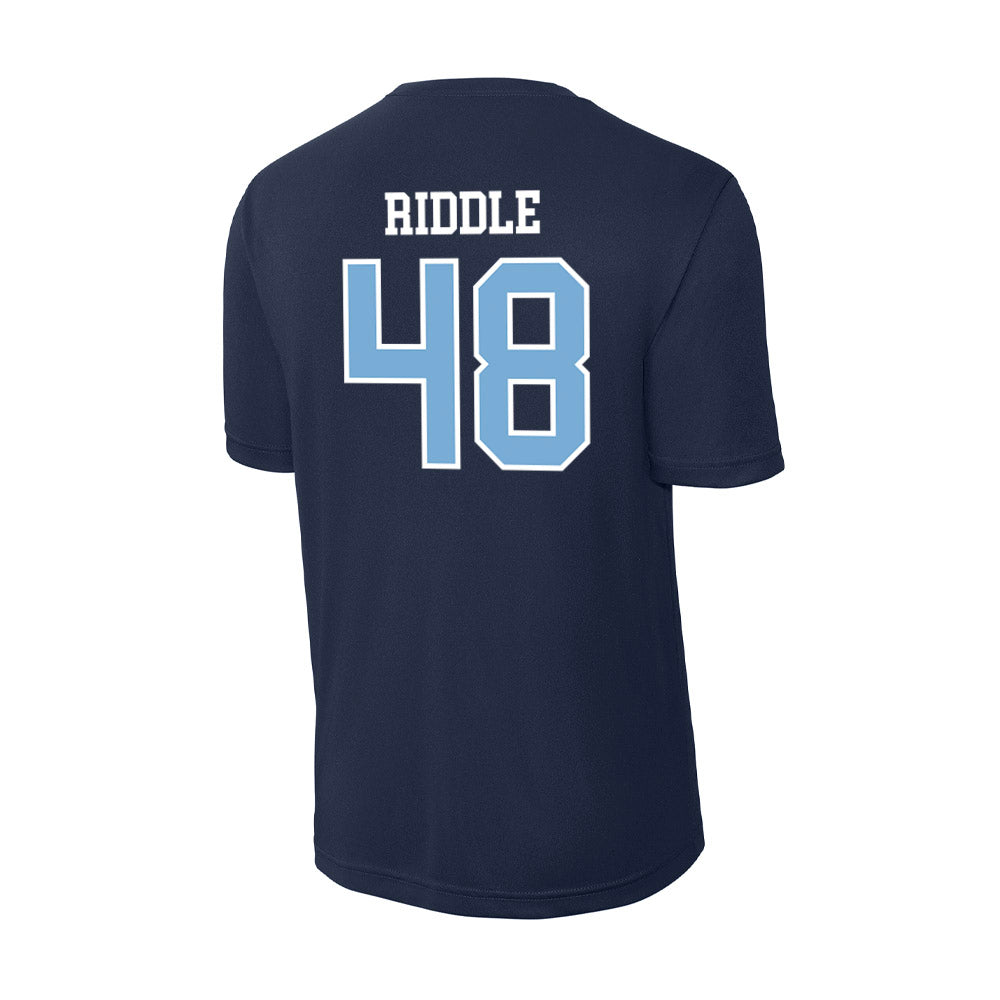 UNC - NCAA Men's Lacrosse : Graham Riddle - Activewear T-Shirt-1