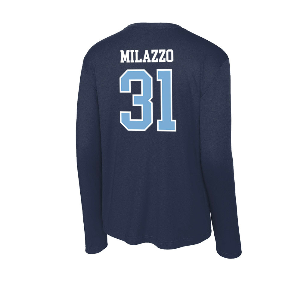 UNC - NCAA Men's Soccer : Cristian Milazzo - Activewear Long Sleeve T-Shirt-1
