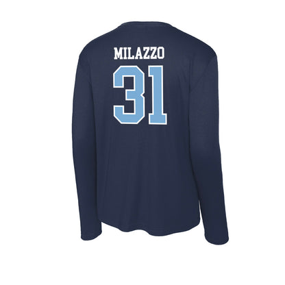 UNC - NCAA Men's Soccer : Cristian Milazzo - Activewear Long Sleeve T-Shirt-1