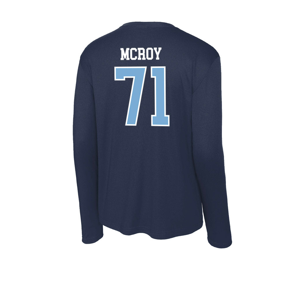 UNC - NCAA Football : Jacqawn McRoy - Activewear Long Sleeve T-Shirt-1