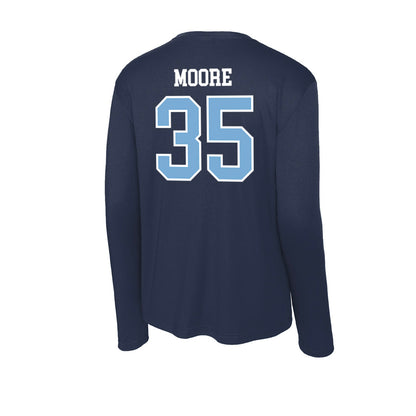 UNC - NCAA Men's Lacrosse : Kelan Moore - Activewear Long Sleeve T-Shirt-1
