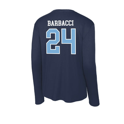 UNC - NCAA Women's Field Hockey : Ella Barbacci - Activewear Long Sleeve T-Shirt-1