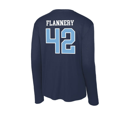 UNC - NCAA Baseball : Boston Flannery - Activewear Long Sleeve T-Shirt-1