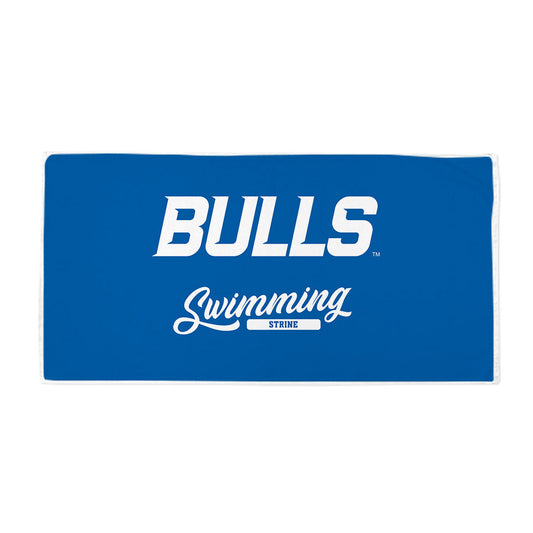 Buffalo - NCAA Women's Swimming & Diving : Jillian Strine - Sports Towel - 31" x 62"-0