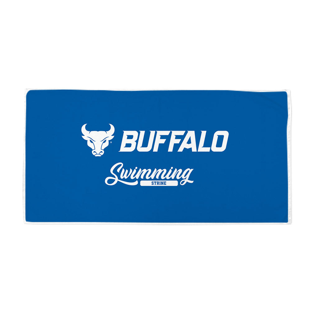 Buffalo - NCAA Women's Swimming & Diving : Jillian Strine - Sports Towel - 31" x 62"-0