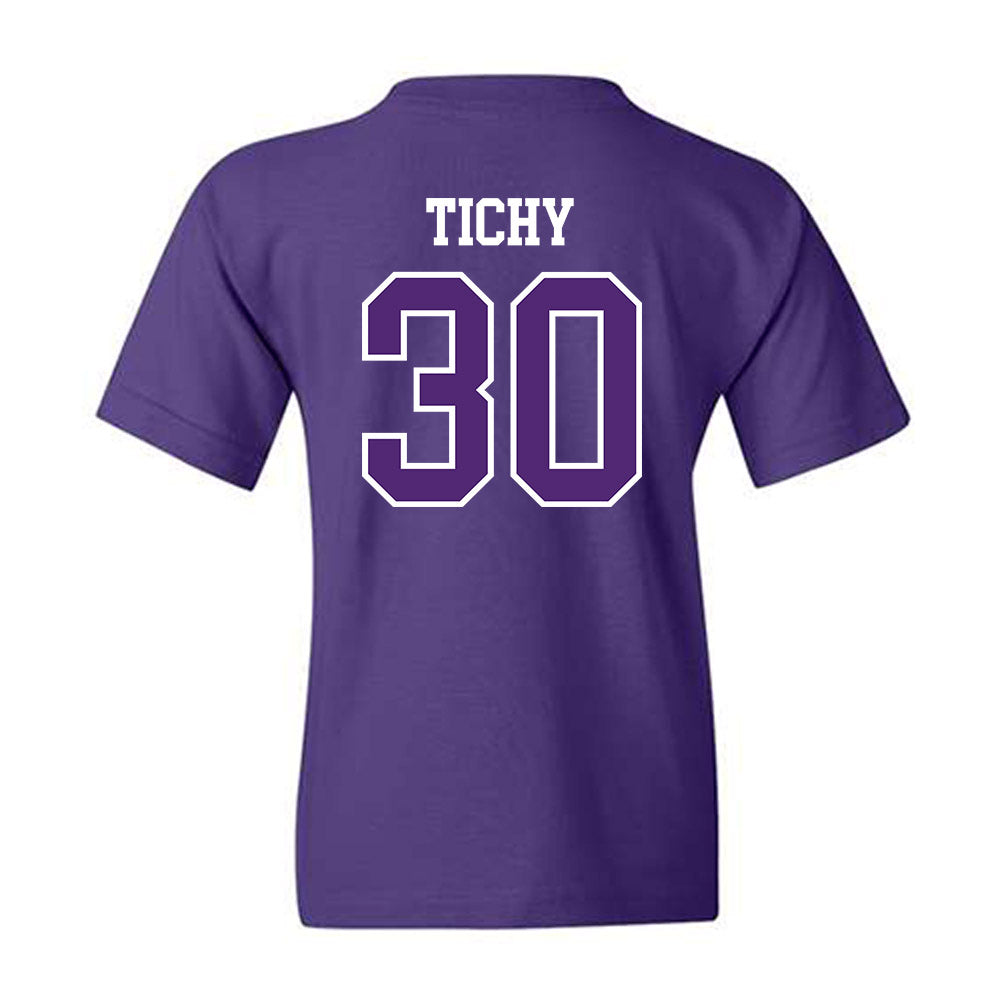 UST - NCAA Football : Nash Tichy - Youth T-Shirt-1