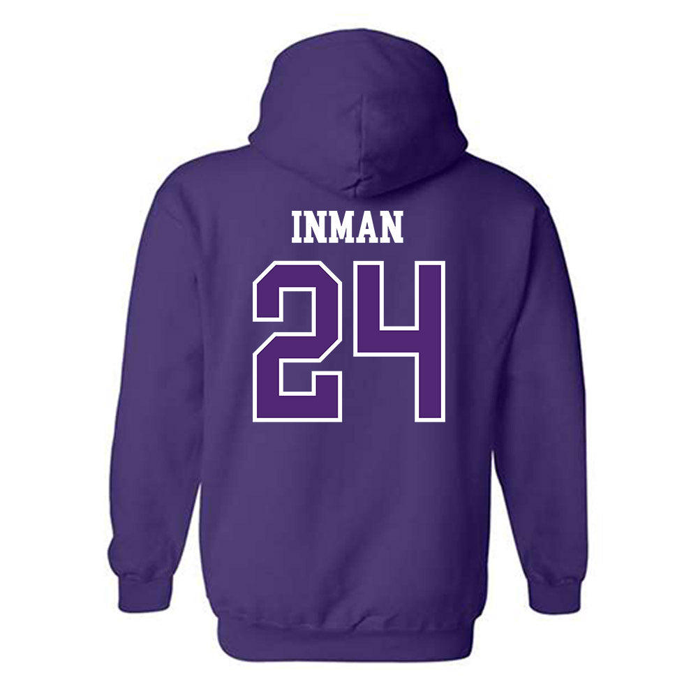 UST - NCAA Football : Maverick Inman - Hooded Sweatshirt-1