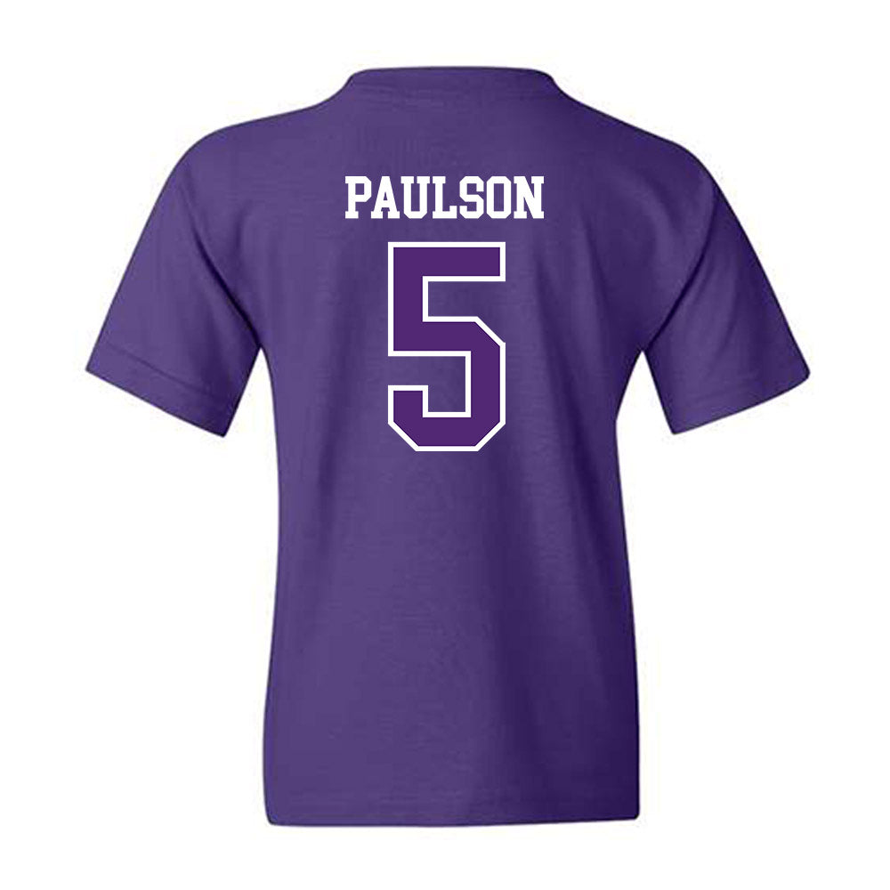 UST - NCAA Football : Elijah Paulson - Youth T-Shirt-1