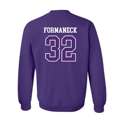 UST - NCAA Baseball : Ezra Formaneck - Crewneck Sweatshirt-1