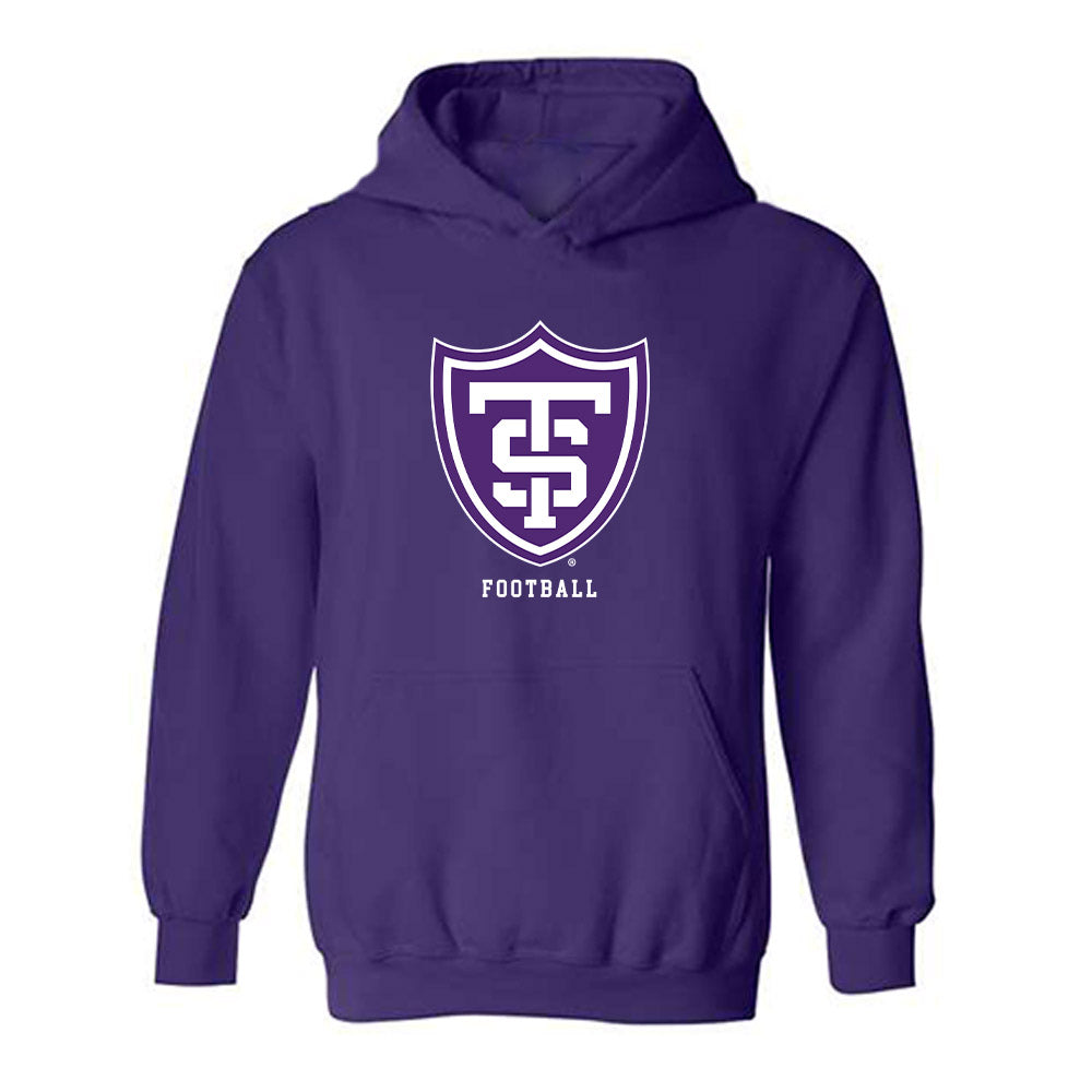 UST - NCAA Football : Maverick Inman - Hooded Sweatshirt-0