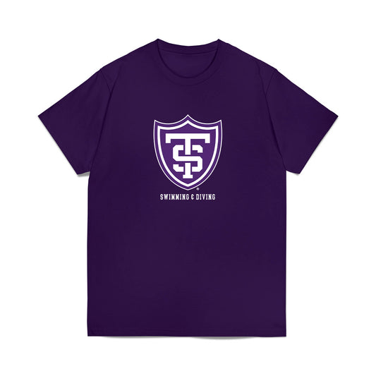 UST - NCAA Men's Swimming & Diving : Jack Borzynski - T-Shirt-0